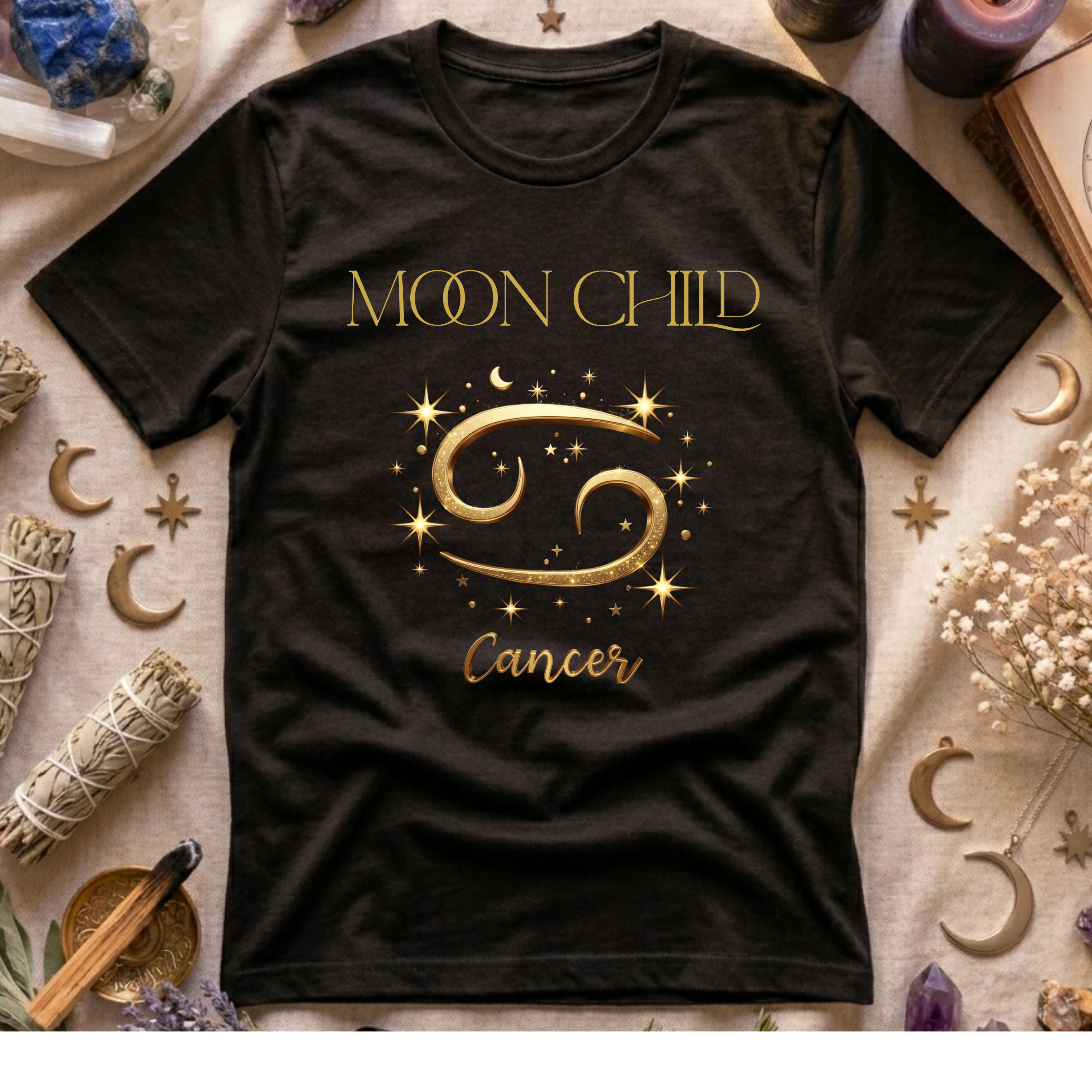 Moon Child (Cancer) T-Shirt