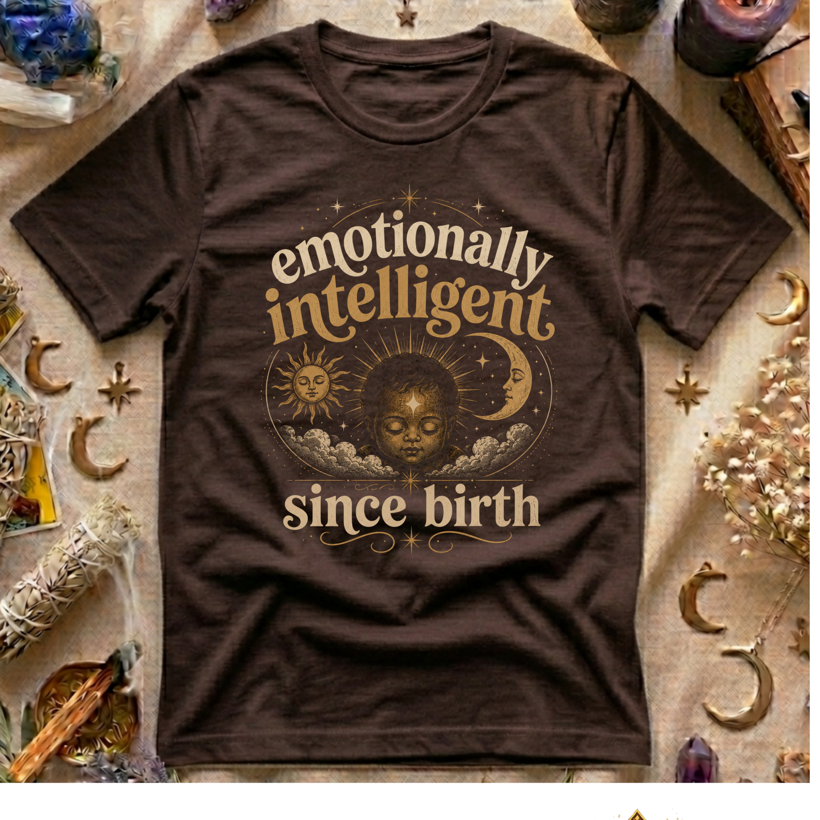 Emotionally Intelligent Since Birth T-Shirt