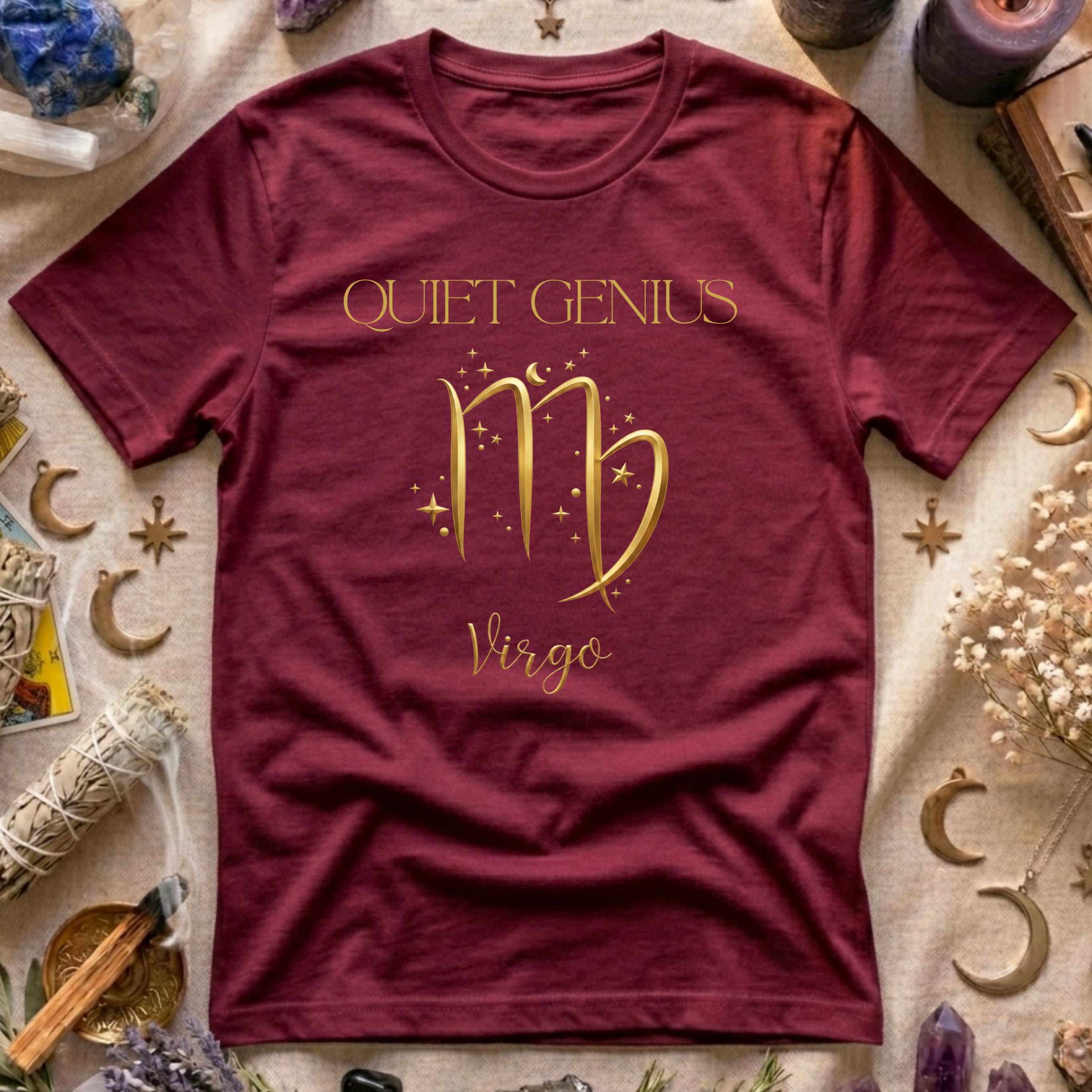 Quiet Genius (Virgo) T-Shirt