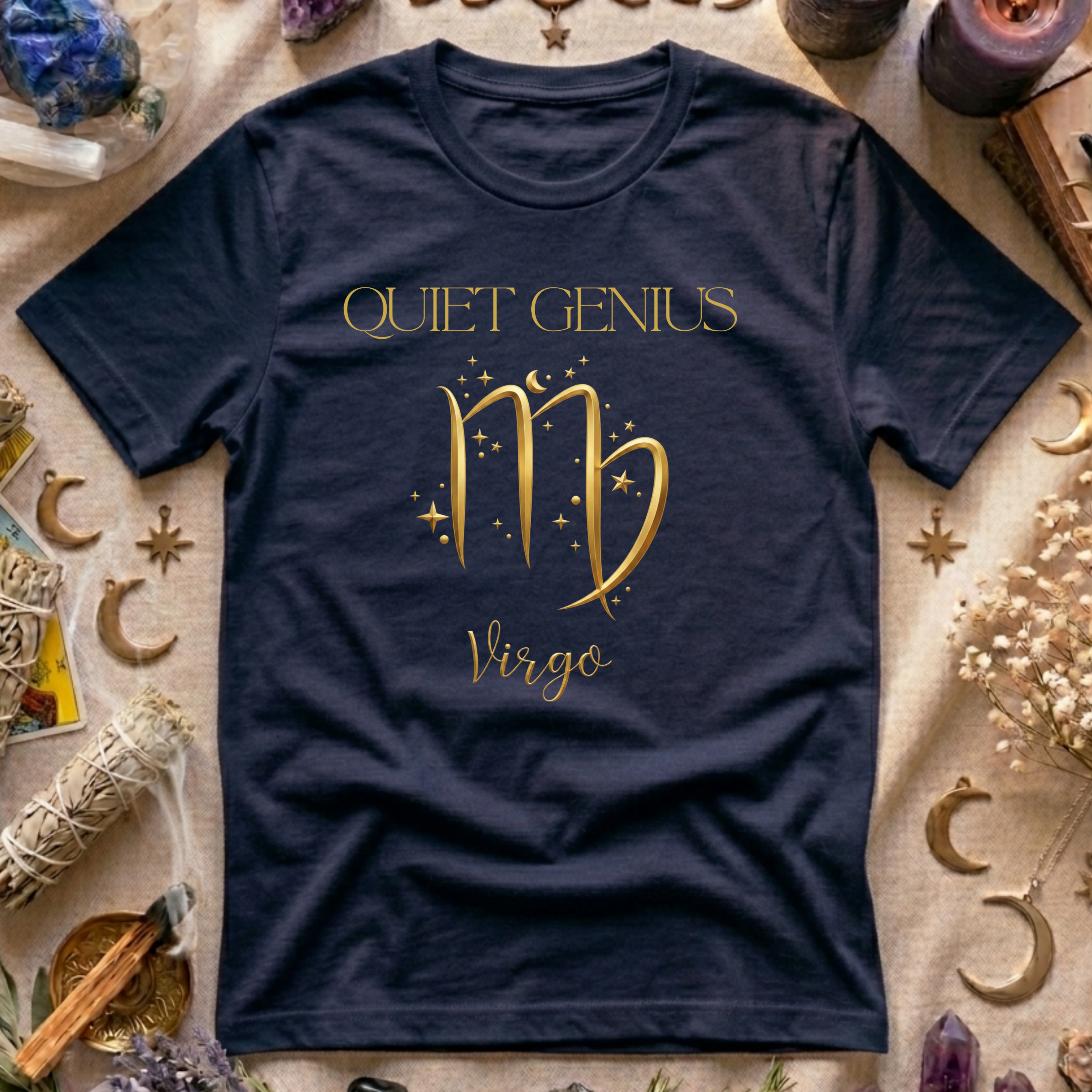 Quiet Genius (Virgo) T-Shirt