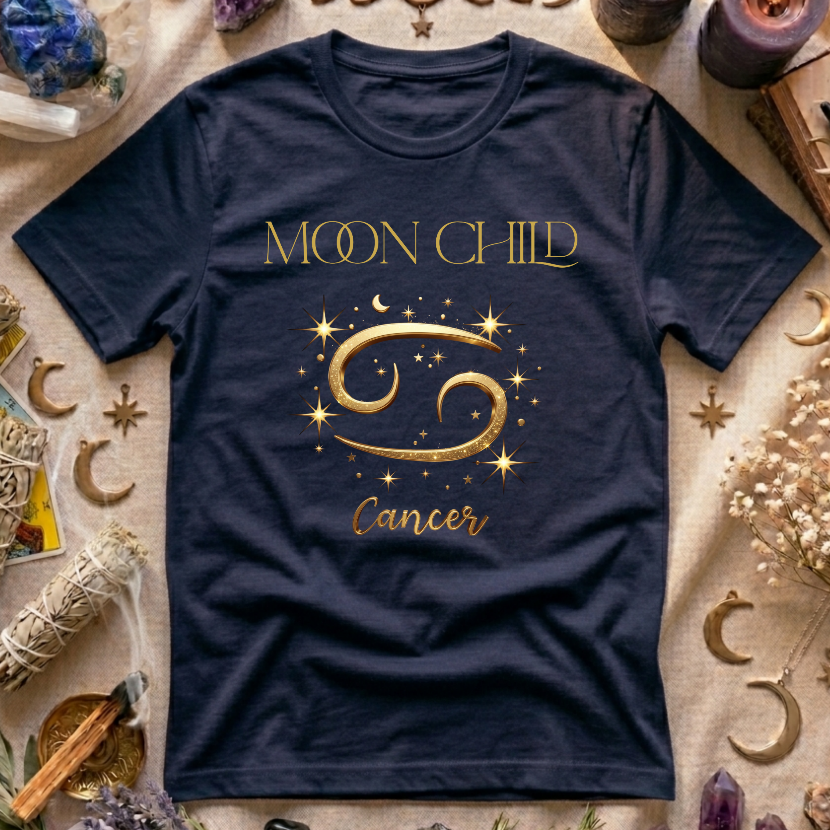 Moon Child (Cancer) T-Shirt