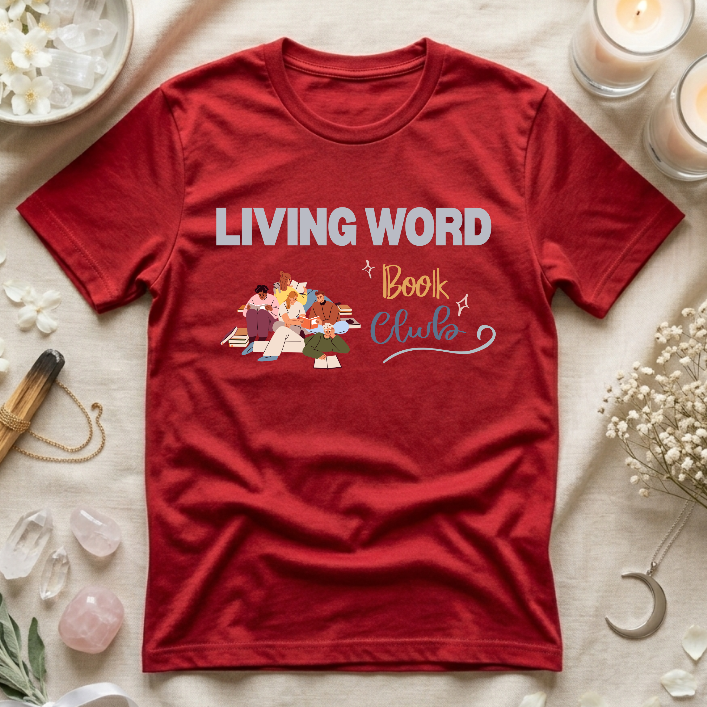 Living Word Book Club T-Shirt